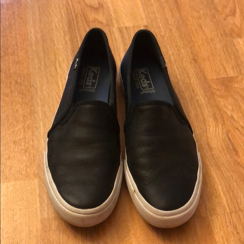 Keds leather slip on - size 7.5